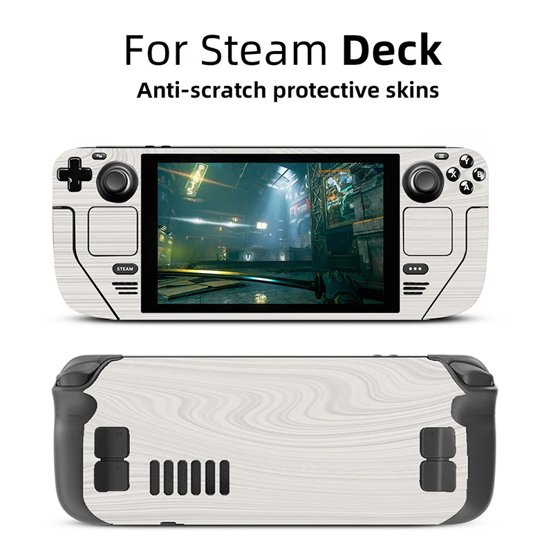 Newest Protective Sticker Vinyl Skin for Steam Deck Console Full Set Decal Wrapping Cover For Steam Deck Accessories Stickers