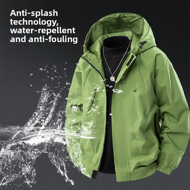 معطف رجالي 2025 ملابس الخريف الرجال الشباب رداء علوي غير رسمي سترة دانشام الغسيلыыыыыыыыыНВКСНТ في الهواء الطلق سترة الرجال #2