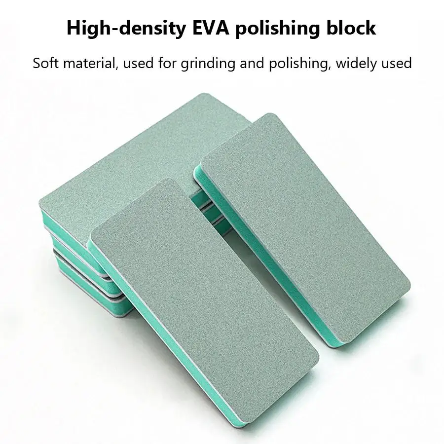 10pcs Multi-functional Nail Buffing Blocks, Multi-functional Polishing Tools, Professional Nail Care