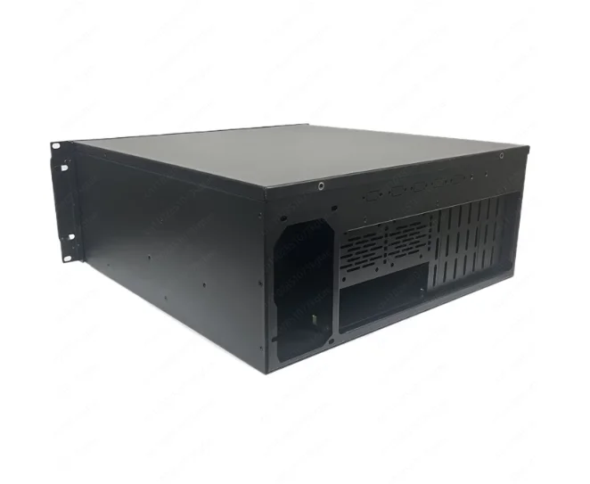4U Rackmount Server Chassis with 8 PCI Slots, Supports ATX PSU & 3.5