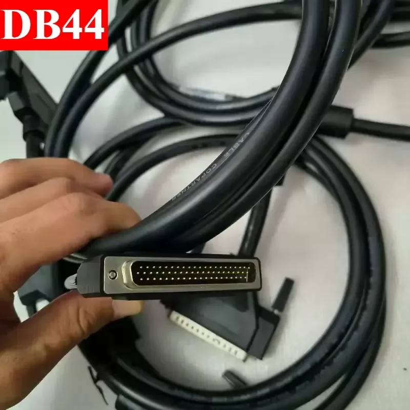 44Pin 3Row Connector Extension Female to Male to Male DB44 Pure Copper Data Cord Industrial Grade CNC Programmer Signal Wire