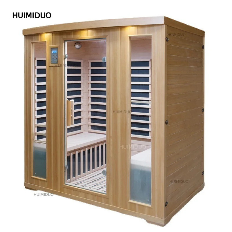 Supply Four People Far Infrared Spectrum Sauna Room Beauty Salon Light Wave Room, Steam Room Steam Sauna Box