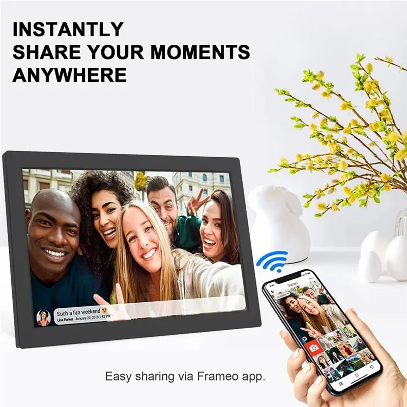 AT82-Meal Plan For Family Office With 10.1Inch Digital Calendar HD Touchscreen Smart For Family Planner Chore Chart