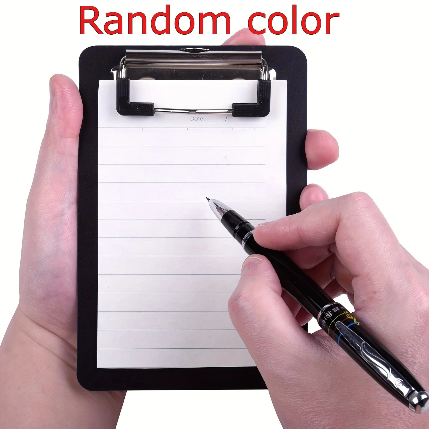 

1-Pack Pocket-Sized Clipboards - Portable, and Durable PP Material for Notes, Receipts,Compact 4x6 inches paper holder office