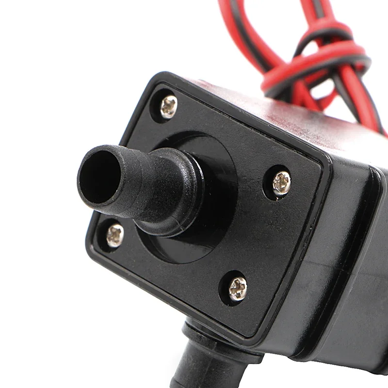 Mini DC12V 3M 240L/H Brushless Motor Submersible Water Pump 12v Water Pump 12V 4.8W Red-black connection