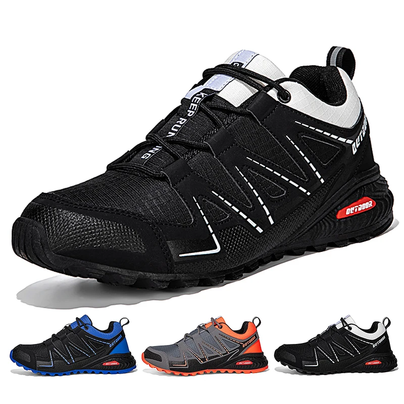 

2026 New Mesh Hiking Shoes Men Outdoor Hunting Shoes Non-Slip Wear-Resistant Hiking Sports Shoes Size 39-47