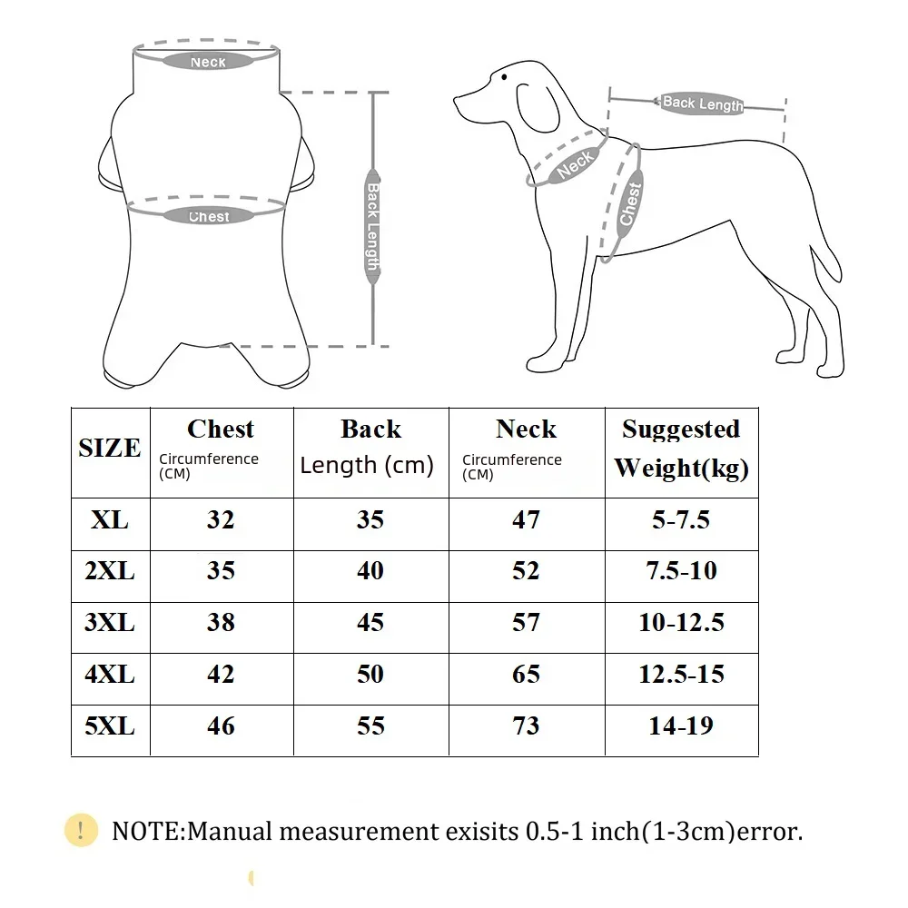 Winter keep warmLarge Dog Apparel Breathable Cotton Pet Pullover Clothes, Anti-Hair Loss, Medium and Large Dog Clothes