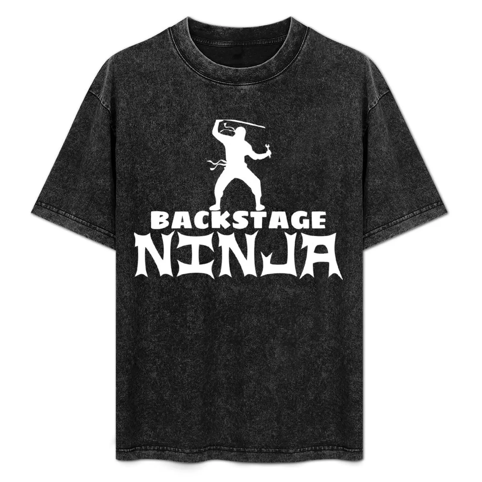

Backstage Ninja T-Shirt man t shirts cotton man t shirts for men funny t shirts man cotton tshirt 100% T-Shirt