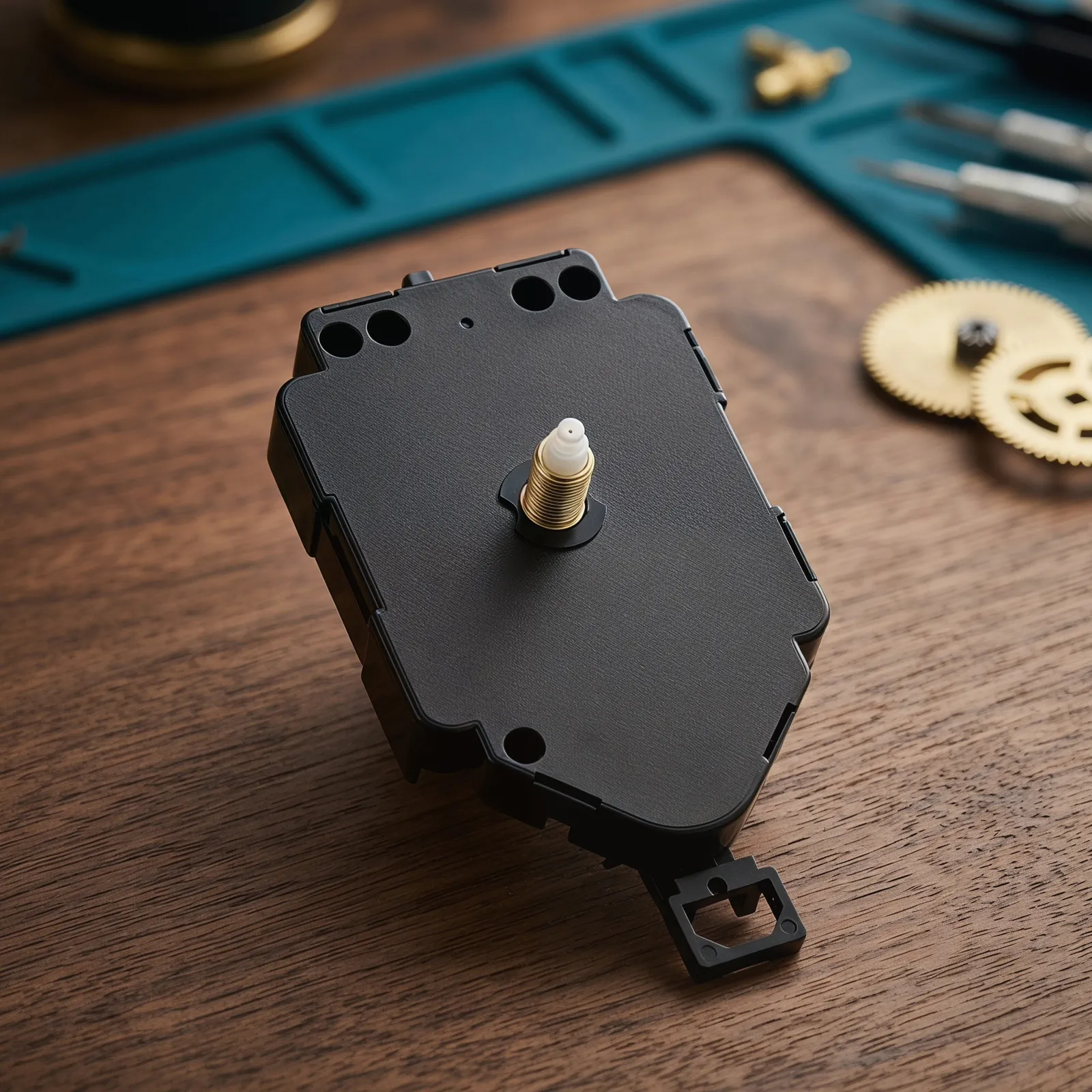 Silent Quartz Pendulum Clock Movement Replacement 23Mm Shaft Non-Ticking Mechanism DIY Wall Floor Grandfather Clock Repair Parts