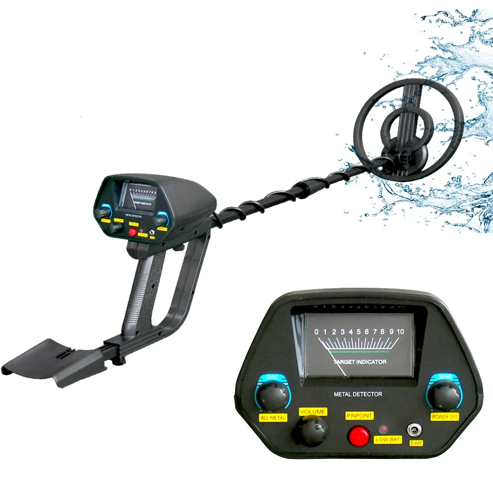 Lihgt Weight Metal Detector GTX5030 High Sensitivity Underground Treasure Hunter MD 4080 Gold Detector Digger Tracker MD940