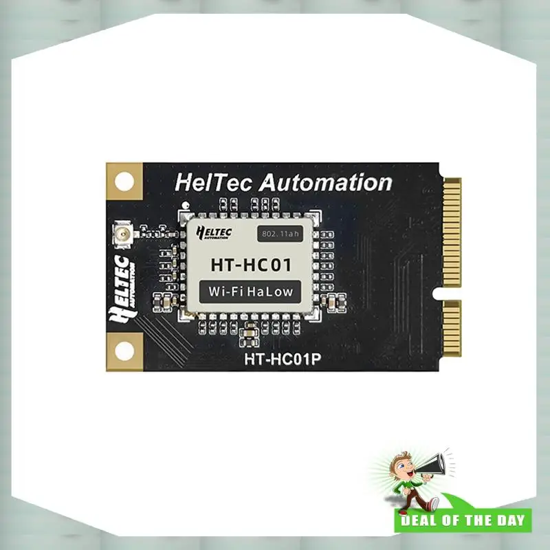 24-часовая доставка H ELTEC AUTOMATION HT-HC01P Halow Module Wi-Fi Mini Pcie Interface Встроенный с традиционной сеткой Wi-Fi Ethernet