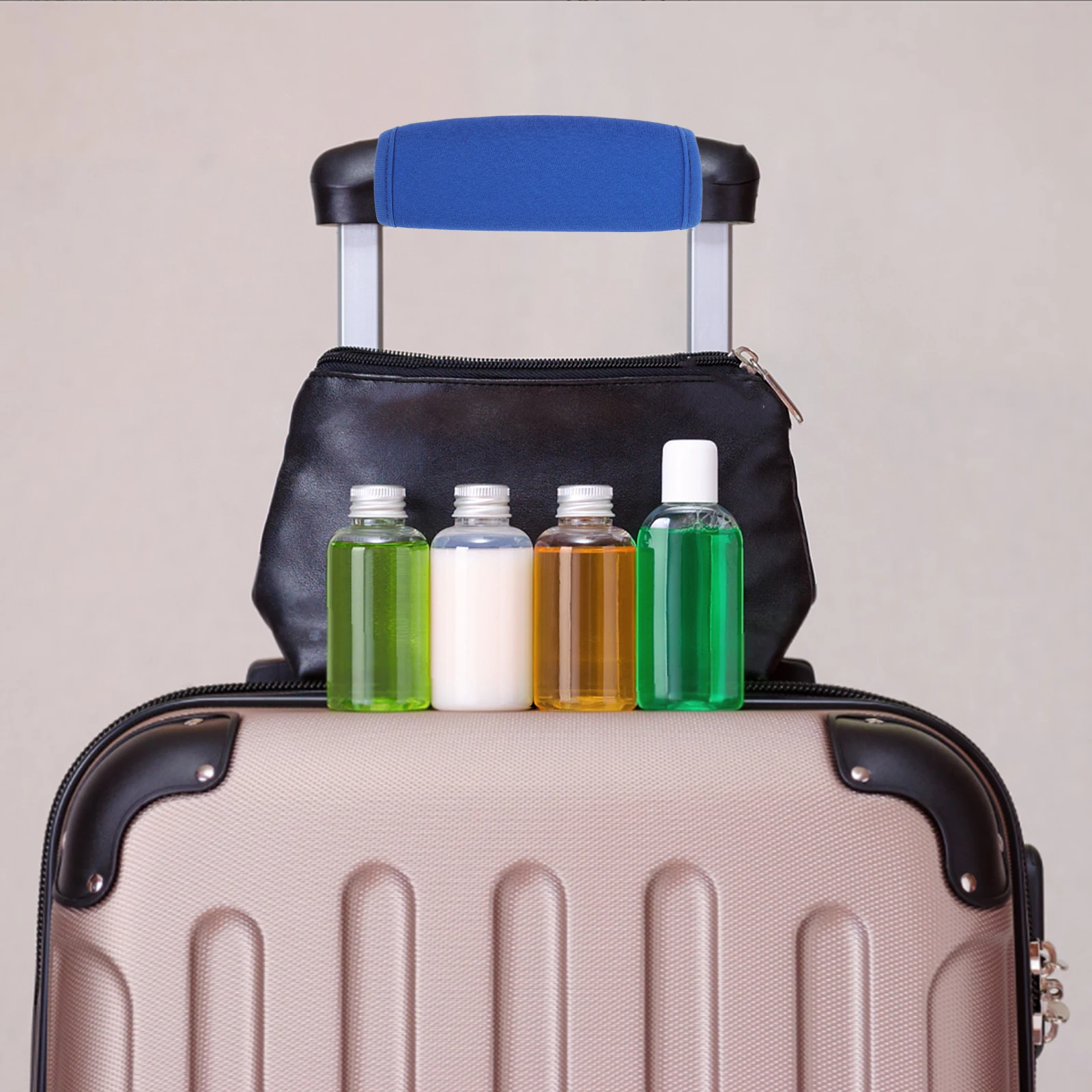 

3 Pcs Suitcase Handle Cover Handles Grip Luggage Wraps for Grips Protector Covers Neoprene Travel
