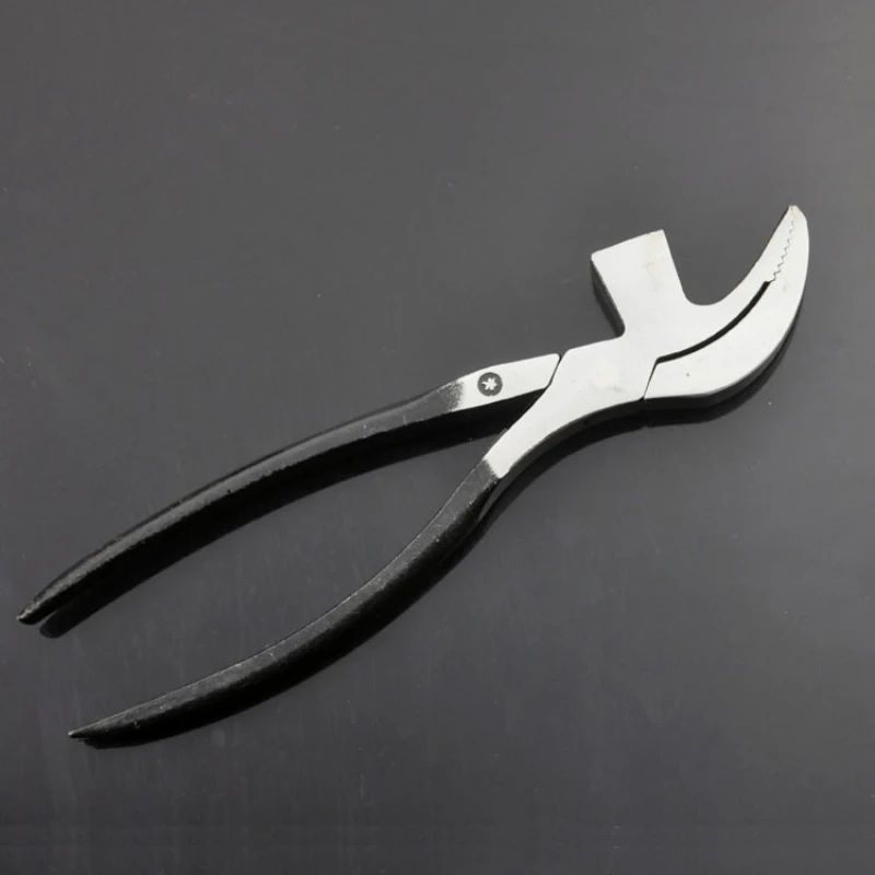 Working Stainless Steel Lasting Pincers Plier Repair with Nail Removal Design for Shoemaking Leather Craft Shoe Repair Tool