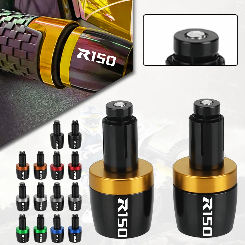 

For SUZUKI GSXR150 GSX-R 150 GSX R150 2017 2018 2019-2024 2023 2022 Motorcycle 7/8"22MM Handlebar Grips Handle Bar Cap End Plugs