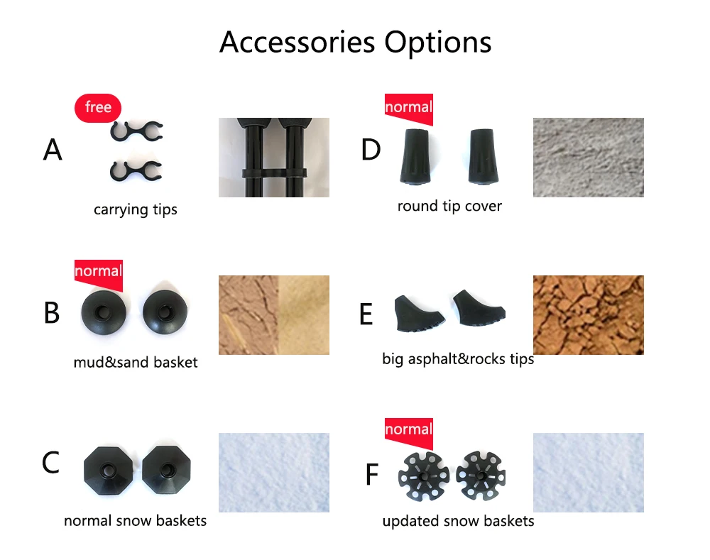 عمود تزلج قابل للسحب من الفلين قابل للتخصيص من الكربون بنسبة 100% مع رياضات خارجية
