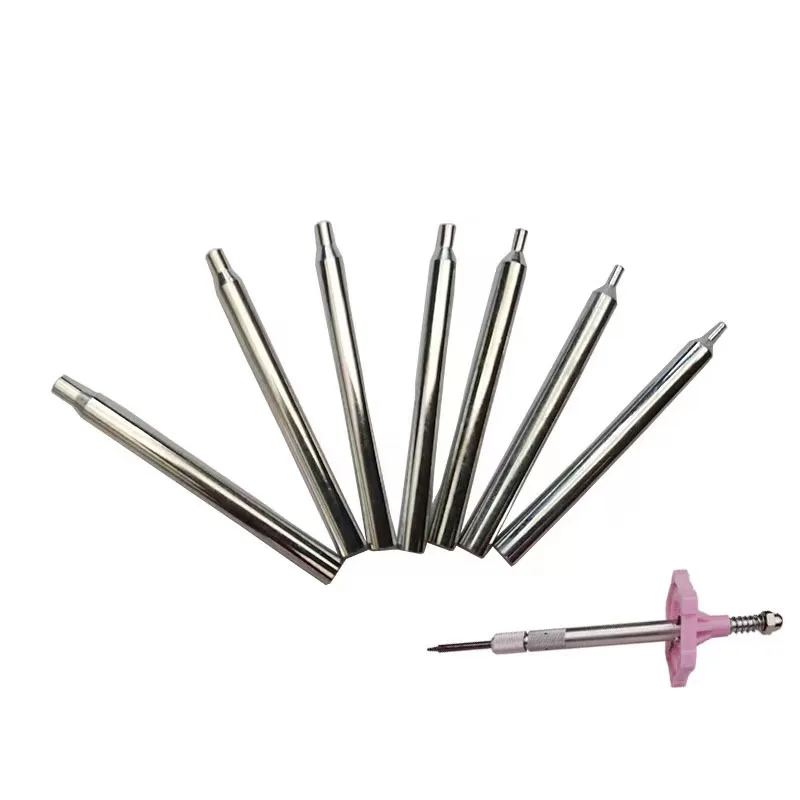 Gemstone Faceting Machine Handle Dop Stick Gemstone Cutting Lapidary Dop Sticks Set Solid Sopper Faceting Disk Disc