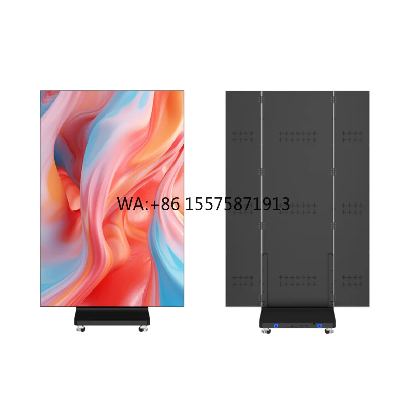 

GOB Trifold Outdoor Led Poster Screen P1.25 P1.8 P2.5 Folding Led Tri Fold Poster Display