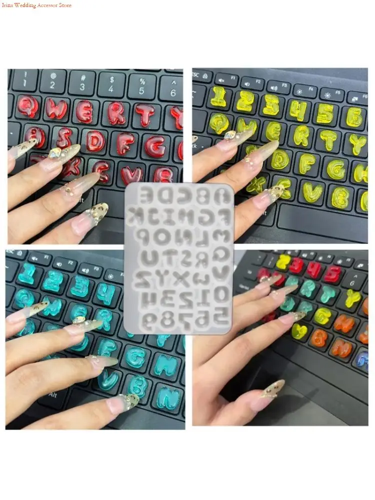G92D Crafting Accessories Moulds Letter for Resin Creations and Unique Art