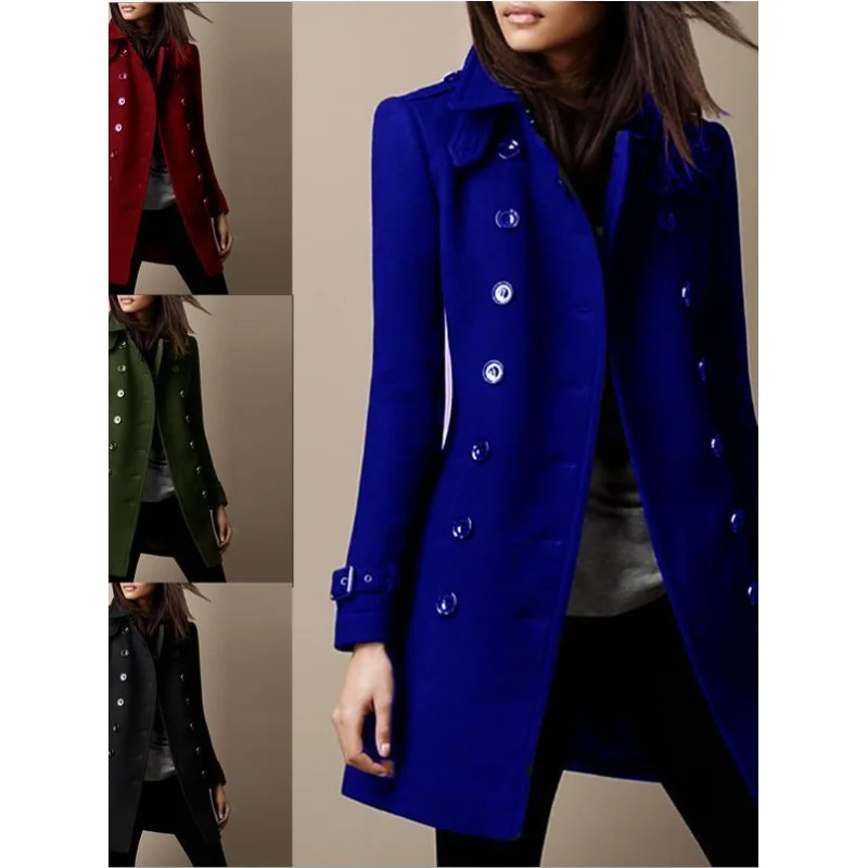 2023Amazon Cross-Border Independent Station Fashion Casual Coat Maoni Coat Women's Clothing