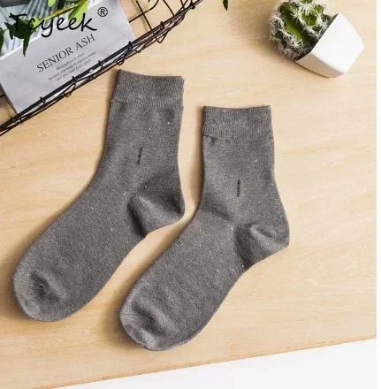 Tcyeek Real Wool High-quality Socks Men's Socks Color Random 1PC