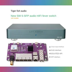 LHY New SW6-SFP Audio HIFI Fever Switch Fully Linear DC Power Supply OCXO Constant Temperature Crystal Oscillator