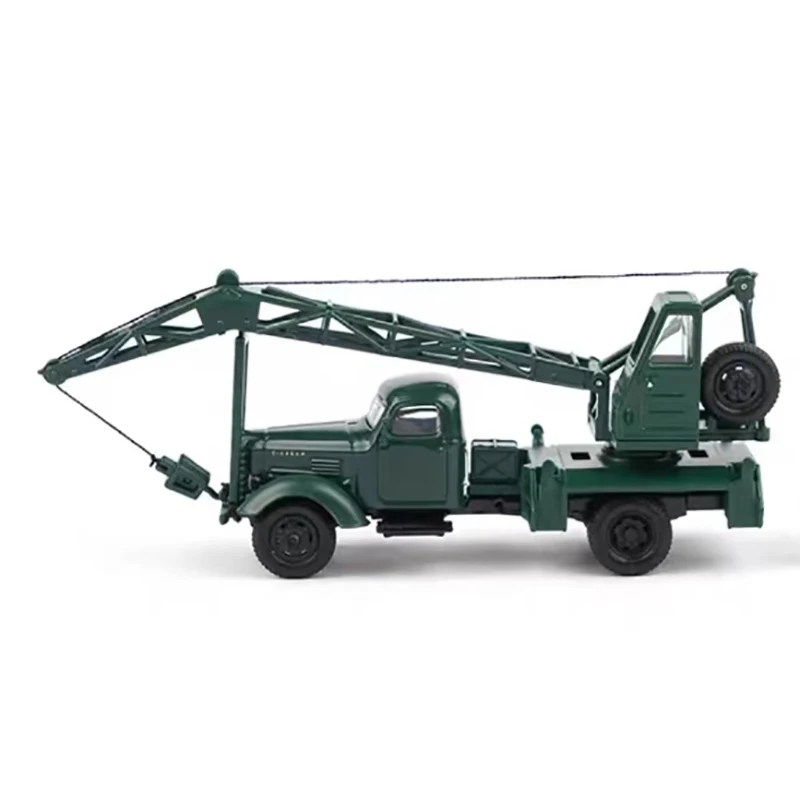 Diecast 1:64 Scale Liberation CA10 Wheeled Crane Alloy Automobile Truck Model Finished Product Simulation Toy Static Model