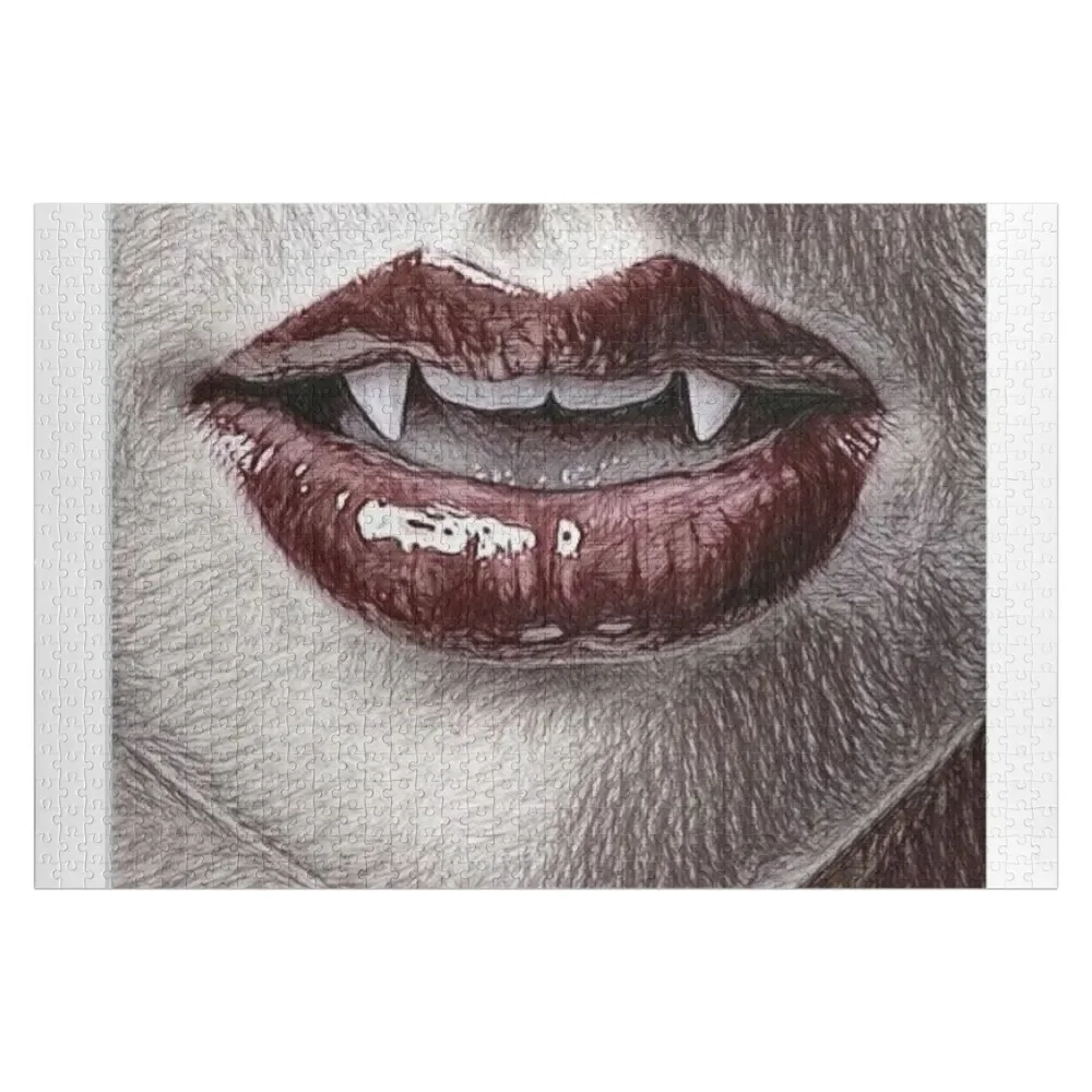 

vampire lips Jigsaw Puzzle Customizeds For Kids Anime Puzzle