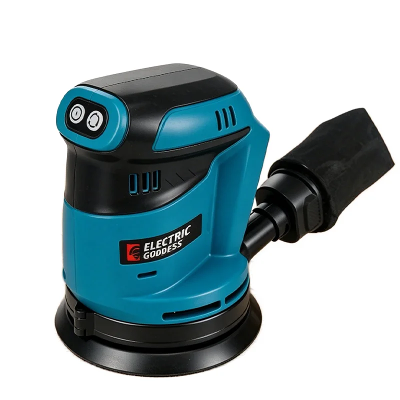 3 Speed Random Orbit Electric Sander 125mm Sandpaper Wood Grinder Polishing Machine Sander Power Tool For Makita 18V Battery Pin