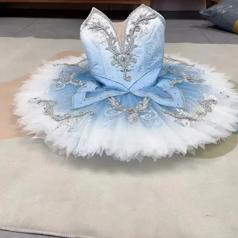 Silver Fairy Bluebird Bela Adormecida Paquita Ramonda Vestido Tutu Variado Desempenho Tutu Personalizado