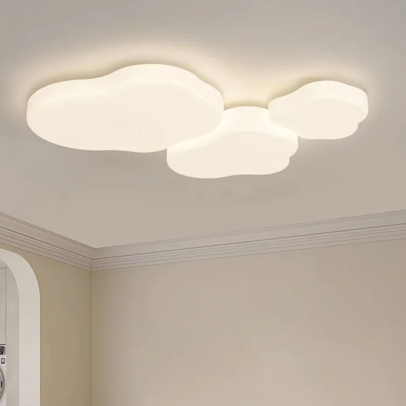 

Подвесной светильник для спальни, скандинавское освещение для кабинета, гостиной, современный минималистичный подвесной светильник в форме облака, декоративные светильники