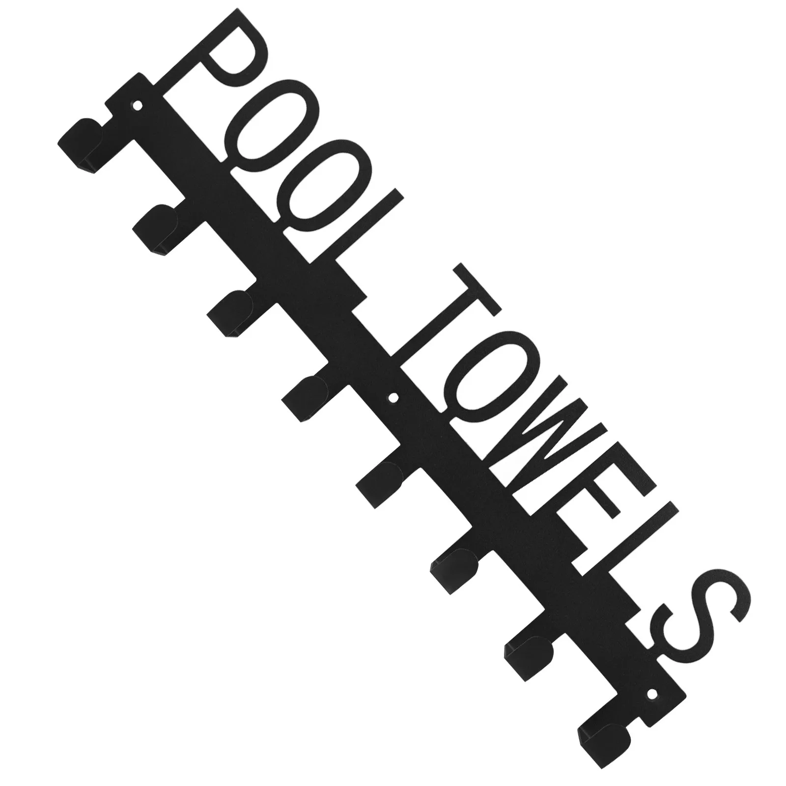 

Iron Nail-Free Towel Rack Hook Creative Design Lightweight Portable Clothes Hat Coat Hanger for Home Bathroom Kitchen