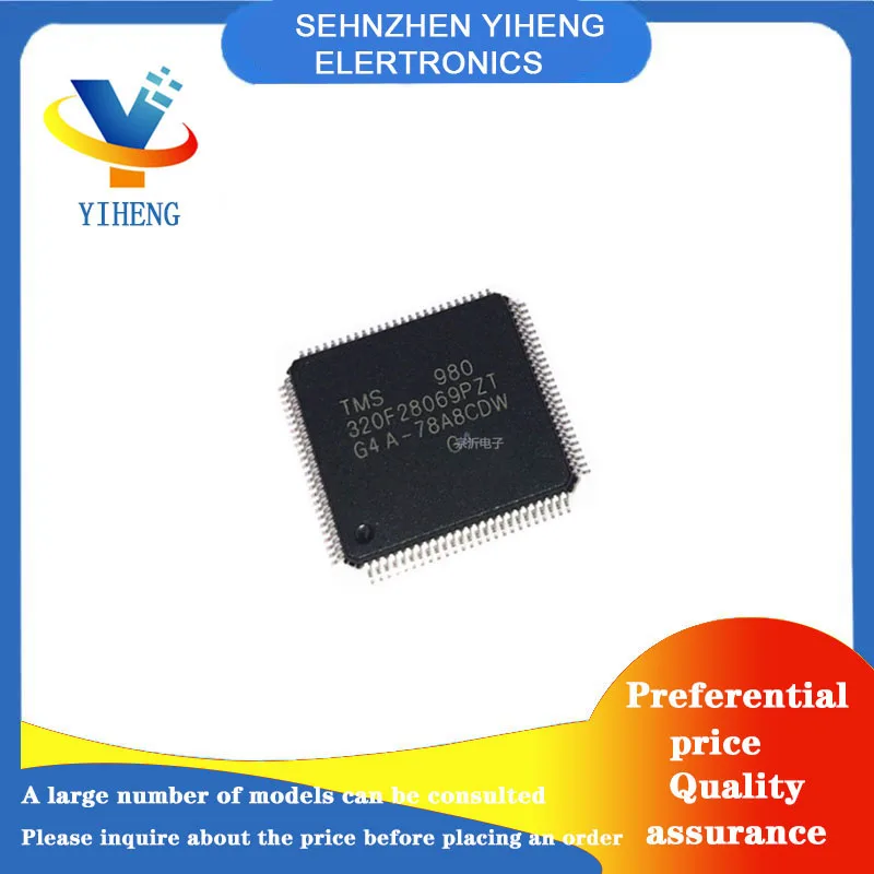 TMS320F28069PZT 32 بت متحكم 100-LQFP100% جديد وأصلي مكونات إلكترونية للدوائر المتكاملة الدفع المباشر #1