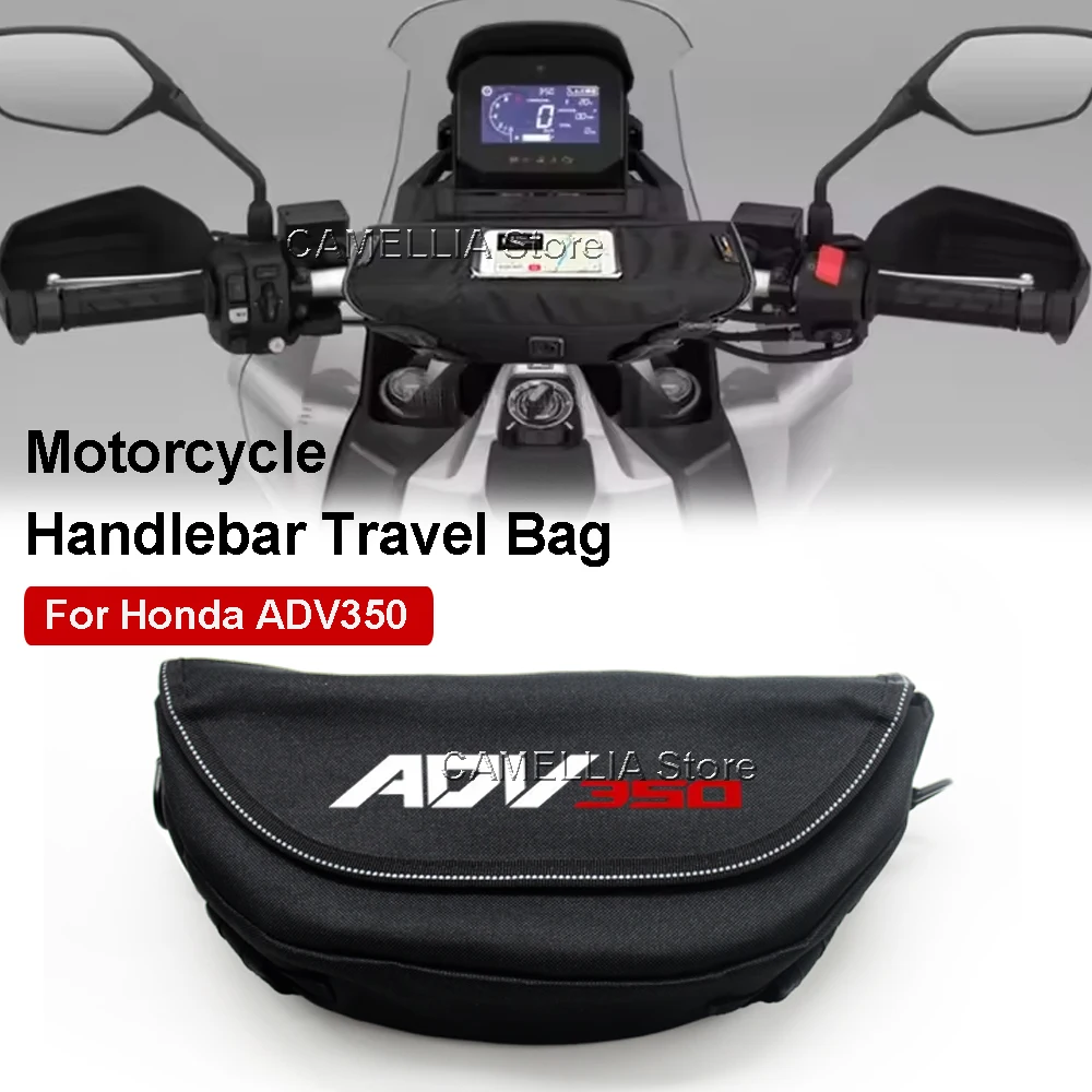 

Motorcycle Handle Storage Bag Waterproof and Dustproof ADV350 Motorcycle Accessory Navigation Bag Suitable for Honda ADV350