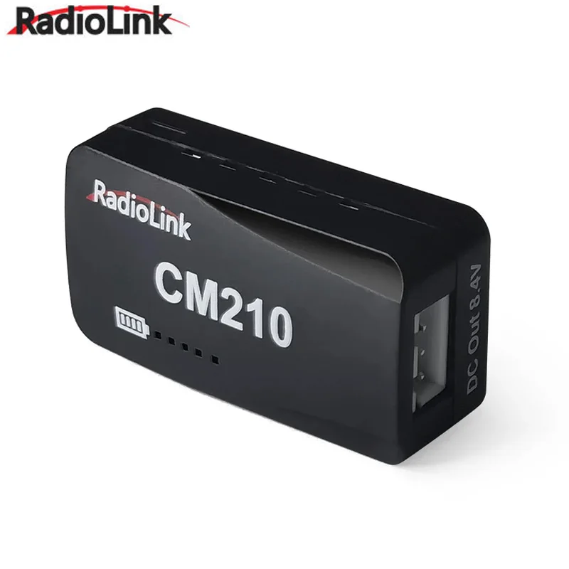 Radiolink CM210 Faster 2s LiPo Battery Charger Mini Size USB Type-C Connector, Power Supply Self-adapting For Rc Drone Model