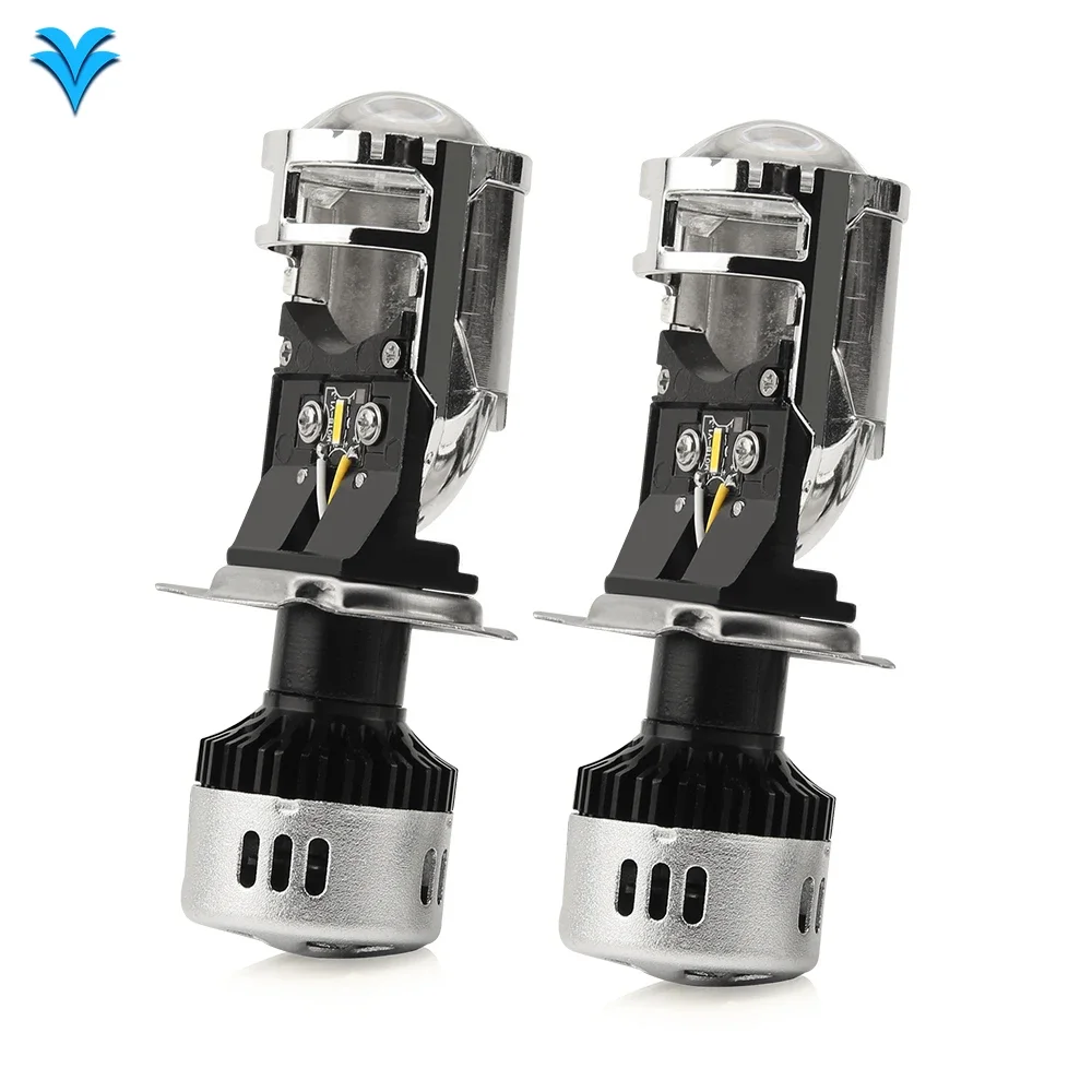 Led Headlight Bulbs Perfect Cutline H7 Lens Y8 Mini H4 Bi Led Projector Headlight