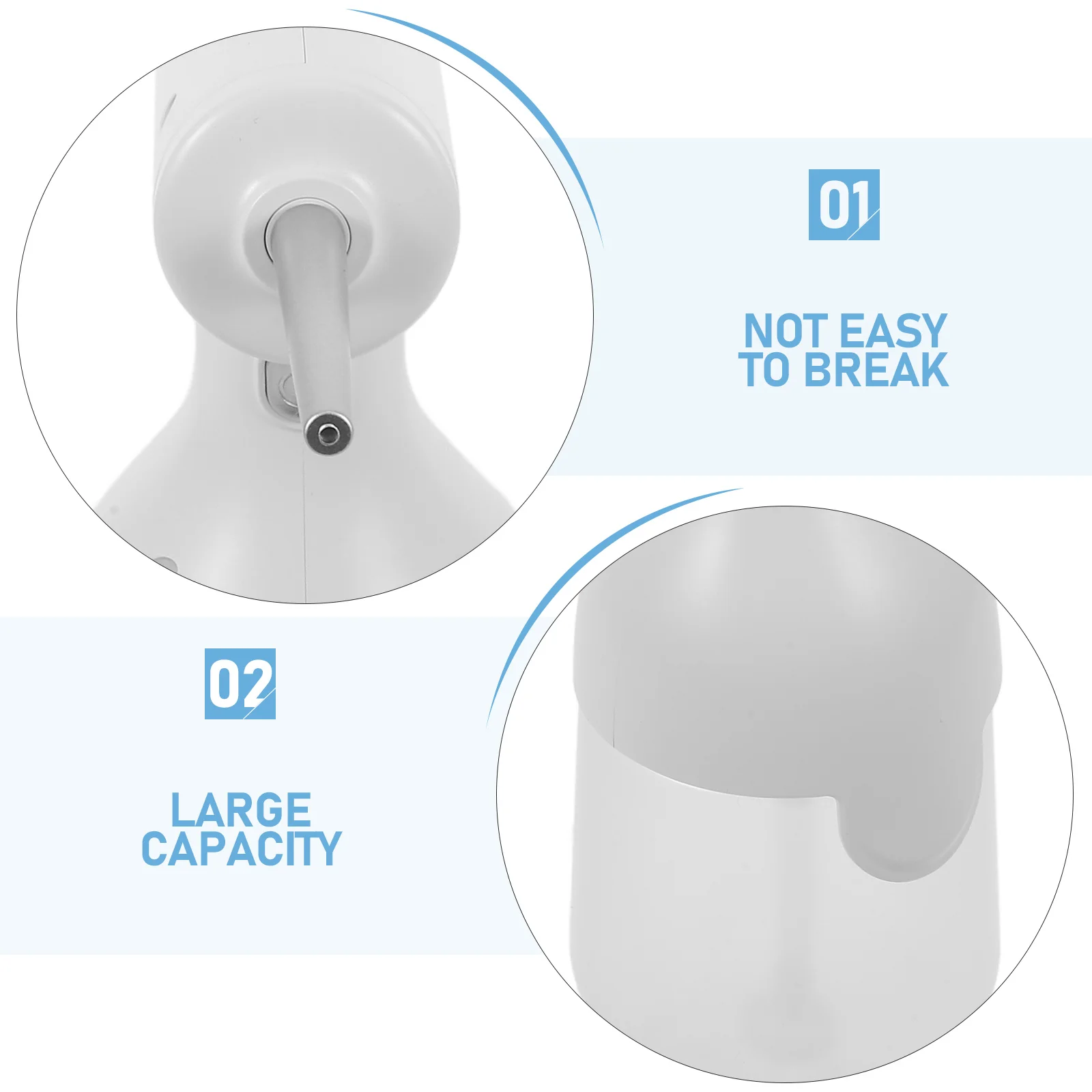 

Electric Foam Generator White Body Wash Foamer for Face Handheld Cleansing Device Facial Cleanser Bubbling Maker Travel Size