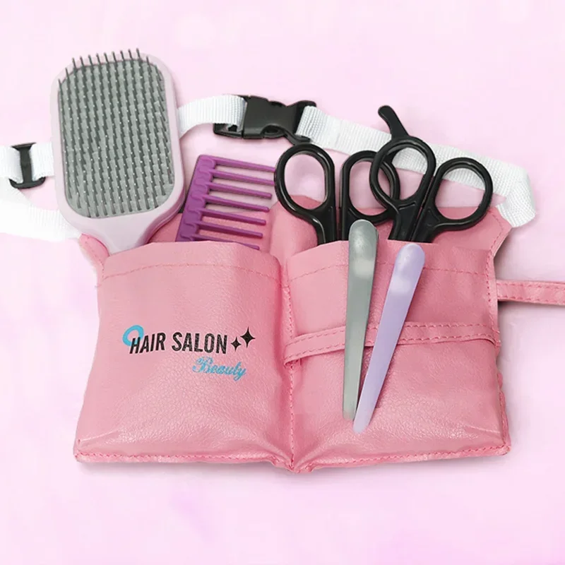 Meninas diversão cabelo vestir role play brinquedo-simulação secador de cabelo corte salão de beleza conjunto casa beleza jogar brinquedo presente de natal para meninas