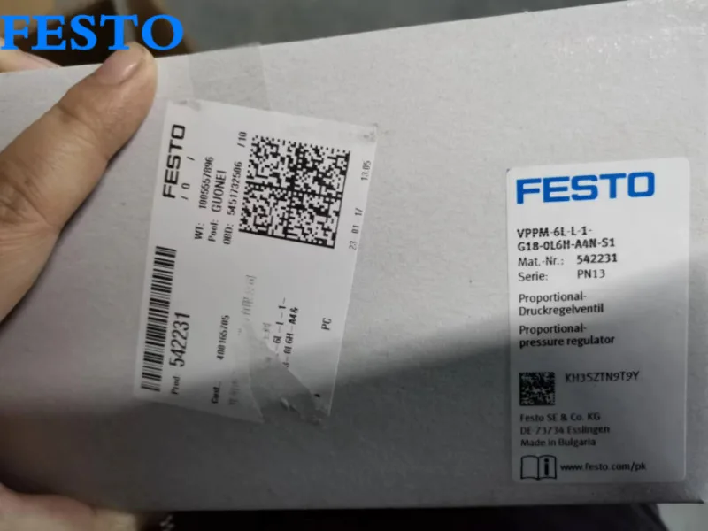 

1PC New Festo VPPM-6L-L-1-G18-0L6H-A4N-S1 542231 Valve Brand