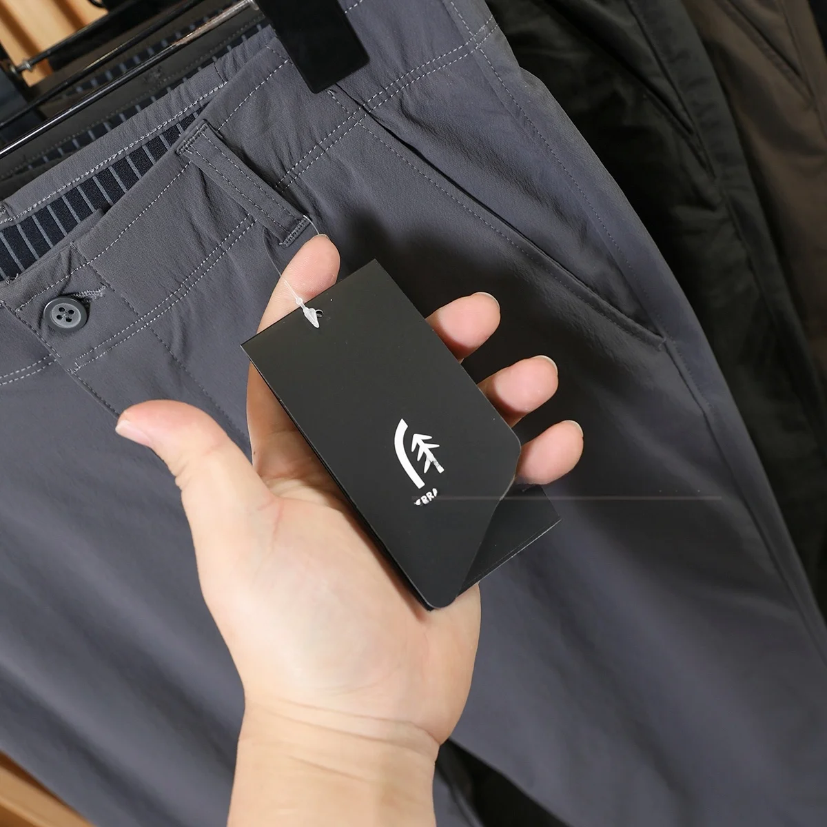 

Outdoor High-End Men's Lightweight Casual Pants Qui Dry Elastic Breathable 3D Tailored Summer New Faion Ci Sle