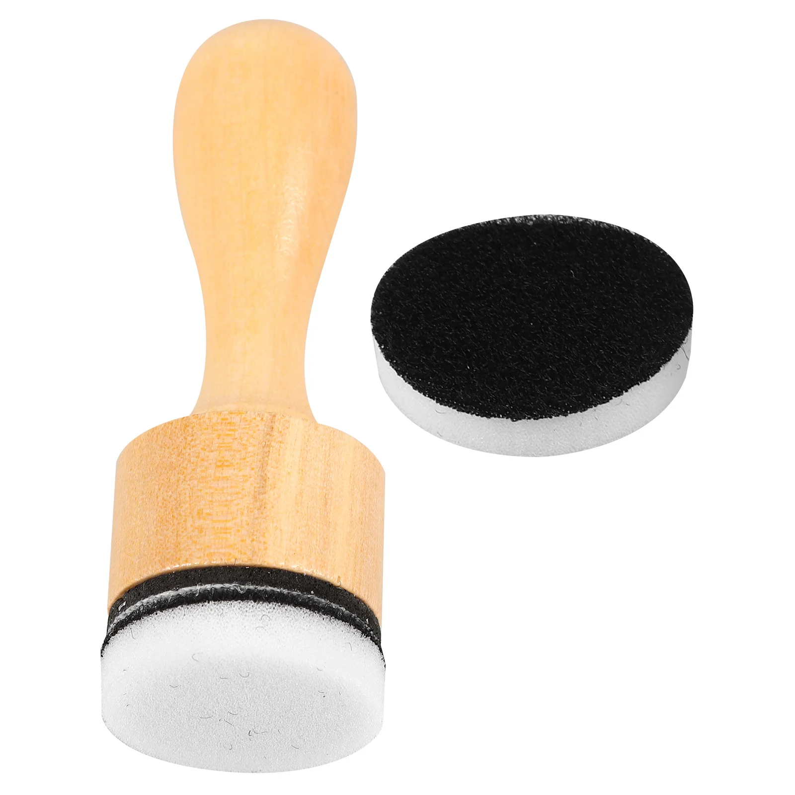 1 set 1 set Mini Inkt Tool Vervangbare Ronde Schuim Pad Voor Vloeibare Inkten Art Craft Projecten Inkt Mengborstels Nood Spons