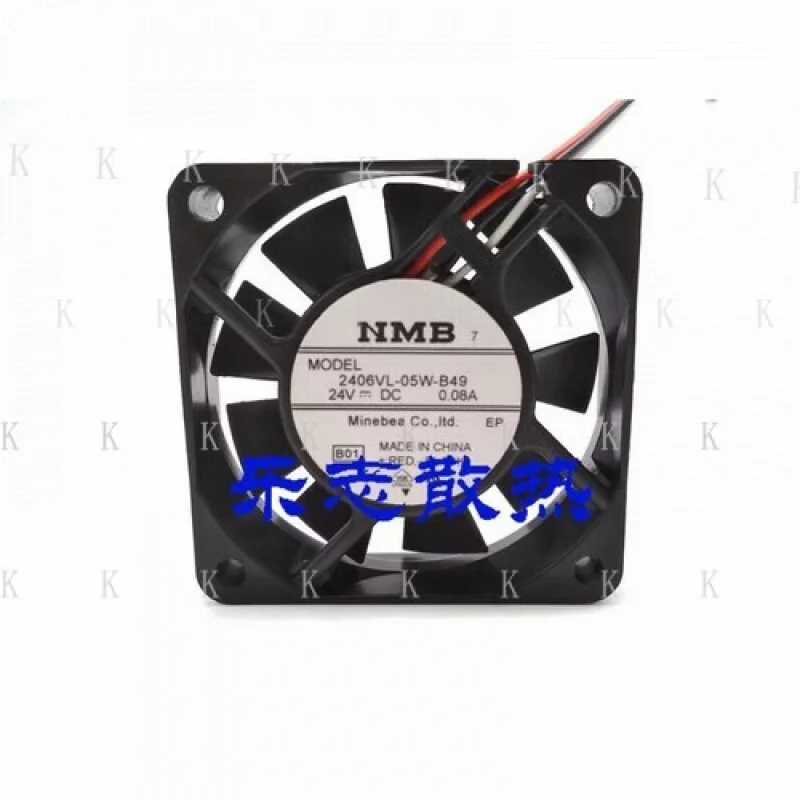 

C ДЛЯ NMB 2406VL-05W-B49 6015 DC24V 0.08A 6CM 3-проводной инверторный охлаждающий вентилятор