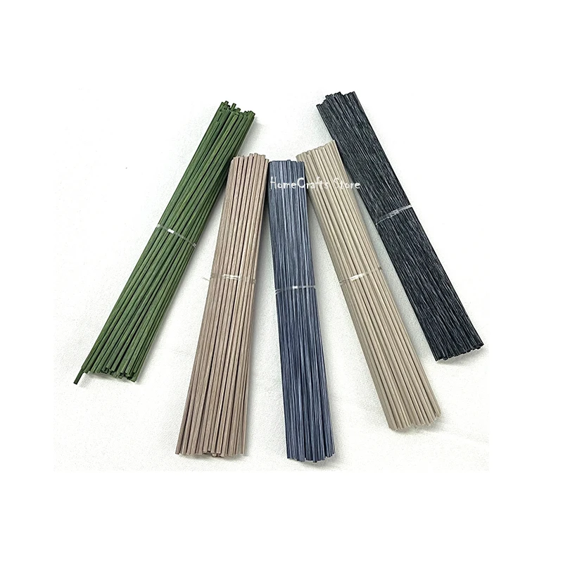 100pcs L25cm D3mm Pearl Light Reed Diffuser Replacement Sticks DIY Handmade Home Decor Extra Rattan Reed Diffuser Refill Sticks