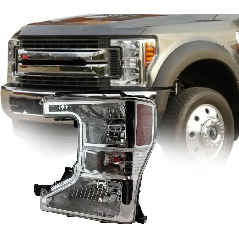 

Замена лампы или фары для Ford-550 Super Duty 2020-2022, только передняя фара в сборе с лампами, левая/правая сторона, LC3Z-13008-B / O2