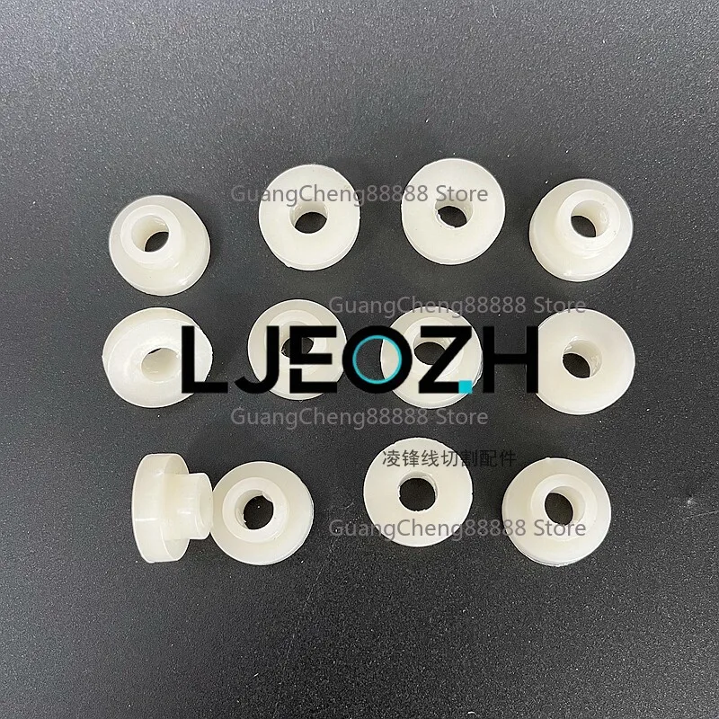 Wire Cutting Accessories Conductive Block Insulation Seat Fast Walking Wire Nylon Sleeve Outer Diameter 18 Holes 6