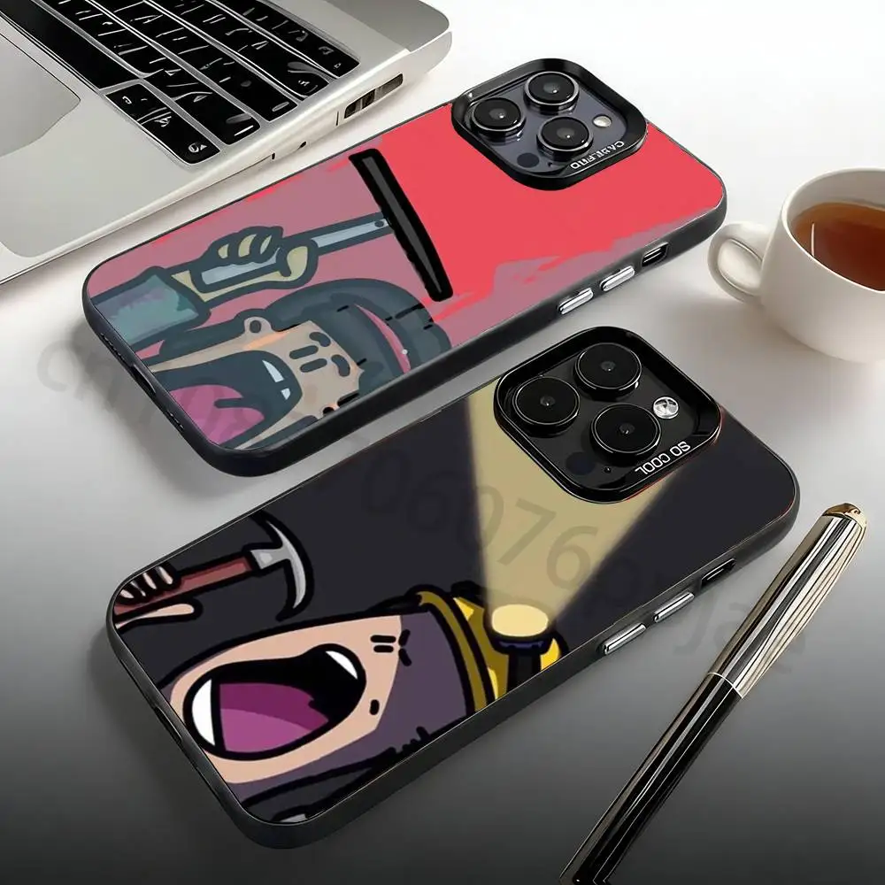 

Unlucky guy Phone Case For iPhone 17,16,15,14,13,12,11,Pro,Max,Plus,Mini Candy Matte Shockproof Cover