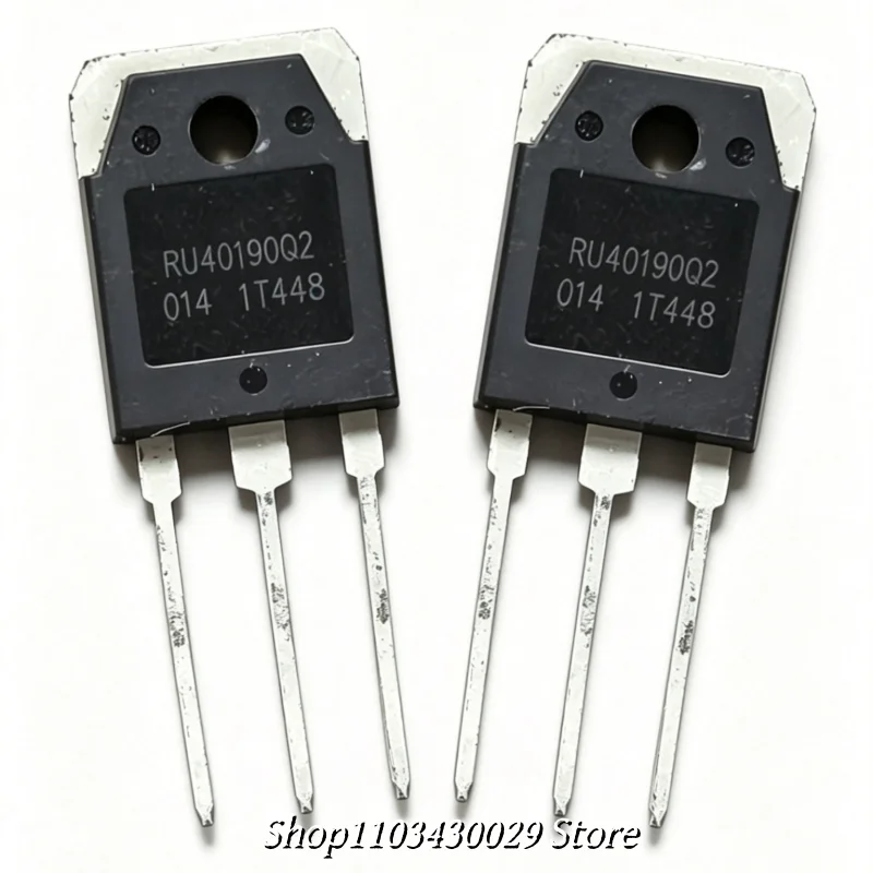 10Pcs RU40190Q2 N‑Channel MOSFET TO‑3P 190A 40V Power Switch Transistor Original Semiconductor Component