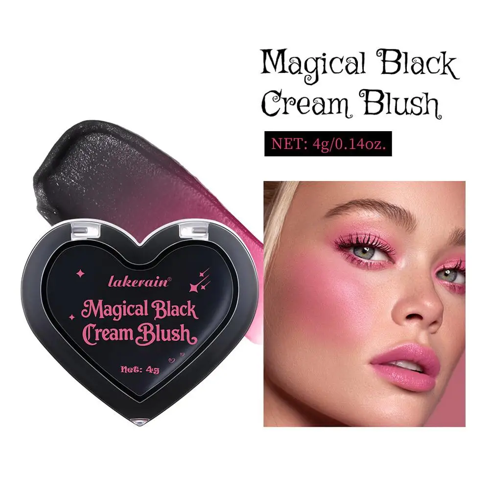 Temperatuur Gradiënt Poeder Blusher Lip Crème Kleur Veranderende Hydraterende Glans Transparante Blusher Lip Langdurige Poeder G7Q5