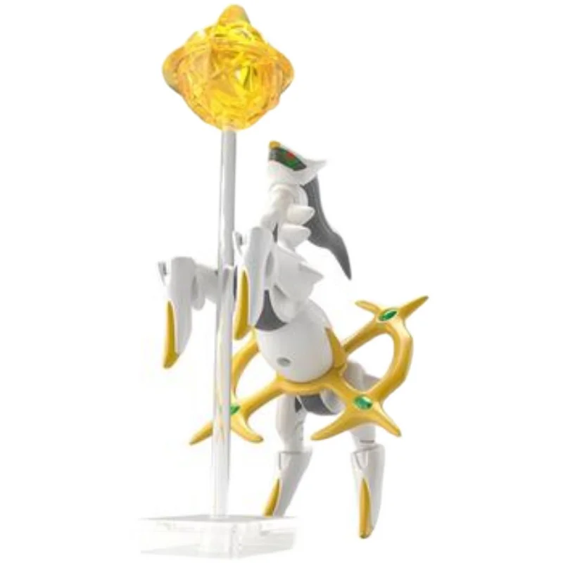 Bandai Genuine Pokemon CANDY TOY Arceus Glaceon Alakazam Dragapult Accessories Cute Action Figure Model Ornament Toys