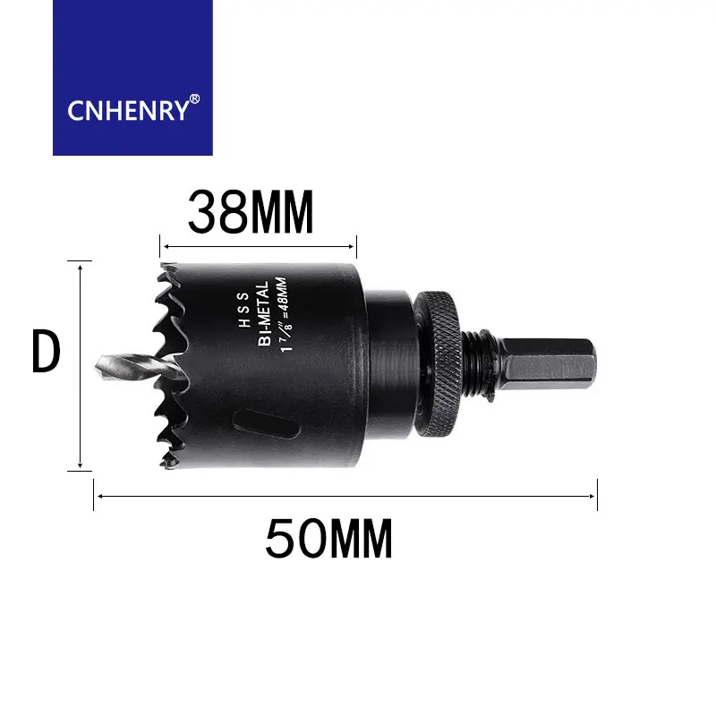 35-114mm Bi-Metal M42 Hole Saws Bit Pipeline Process For Woodworking Plastic Aluminum PVC Cutter Kit Drill Bit Tool Set