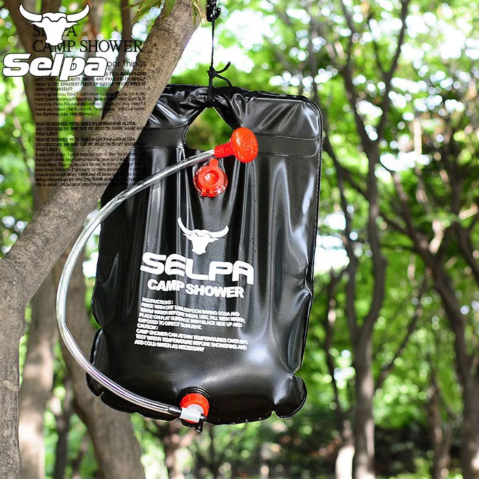 

Outdoor Portable Solar Hot Water Bag 20L Camping Bath Shower Bag Camping Equipment Water Storage Outdoor Toilet Bag